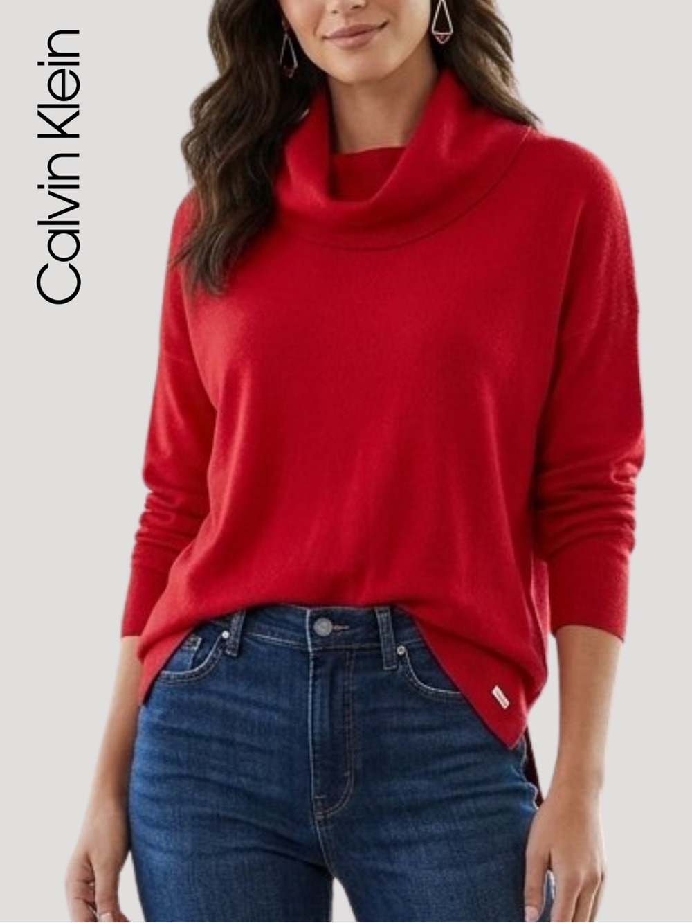 ♠️ Sweater • Like New
Calvin Klein Cowl Neck Knit